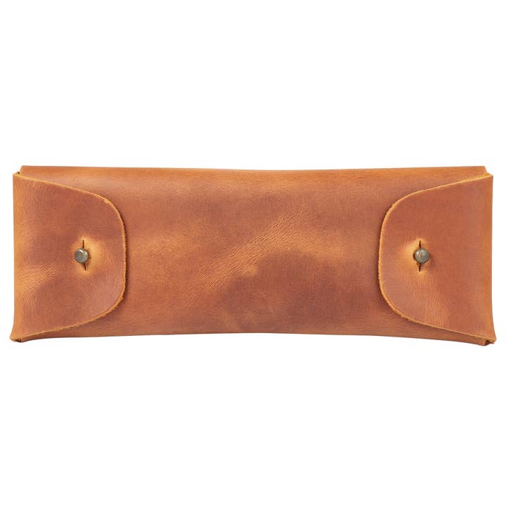 Londo – wholesale Pen & pencil holder – Londo Top Grain Leather Pen Case with Metal Snap Fastener, Pencil Pouch Stationery Bag21