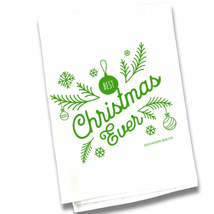 Bästa julen någonsin kökshandduk för wholesale av Salvation South