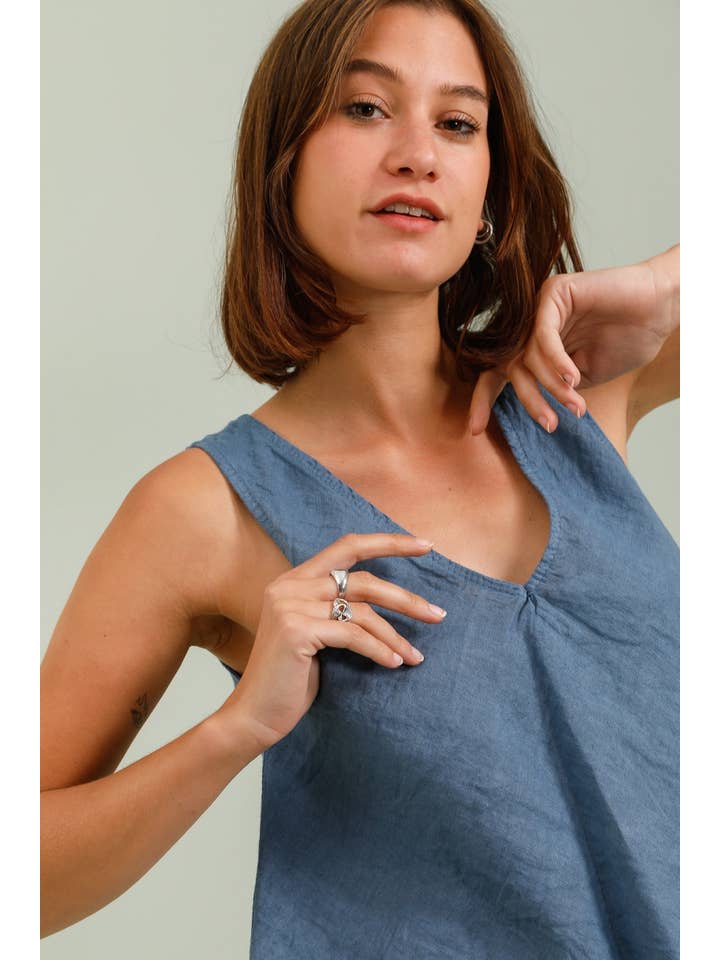la maison des fibres naturelles - Wholesale Tank Top - Women's - Tank tops 16670 100% linen