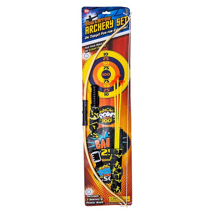 La Luna Bella - Toys – Großhandel Klassisches Spielzeug – Kinder – 30" BOGEN- UND PFEIL-SET - LLB Kinderspielzeug
