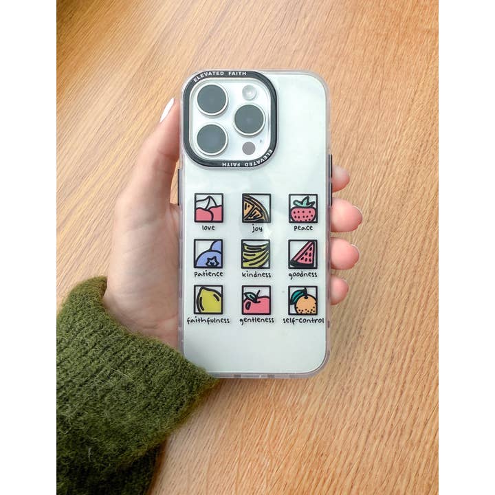 Elevated Faith - Wholesale Phone Case - Women's - Clear Fruit of the Spirit Phone Case