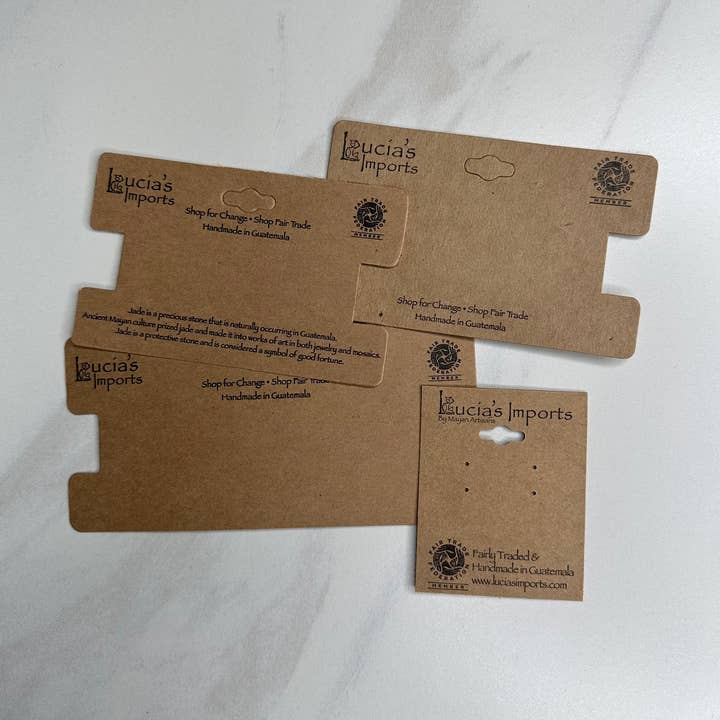 Dieses Produkt für Schmuck-Displaykarten hinzufügen für den Großhandel von Lucia's Imports