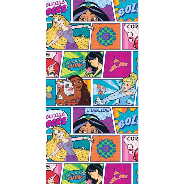 Evidence - Wholesale Beach Towel - Disney Princesses Kids Beach Towel - 67X137 - Checkered