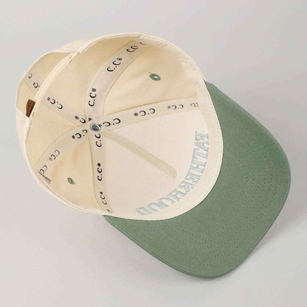 Fashion City - Wholesale Trucker pet - Heren - FATHERHOOD Geborduurde Tweekleurige Truckerpet21