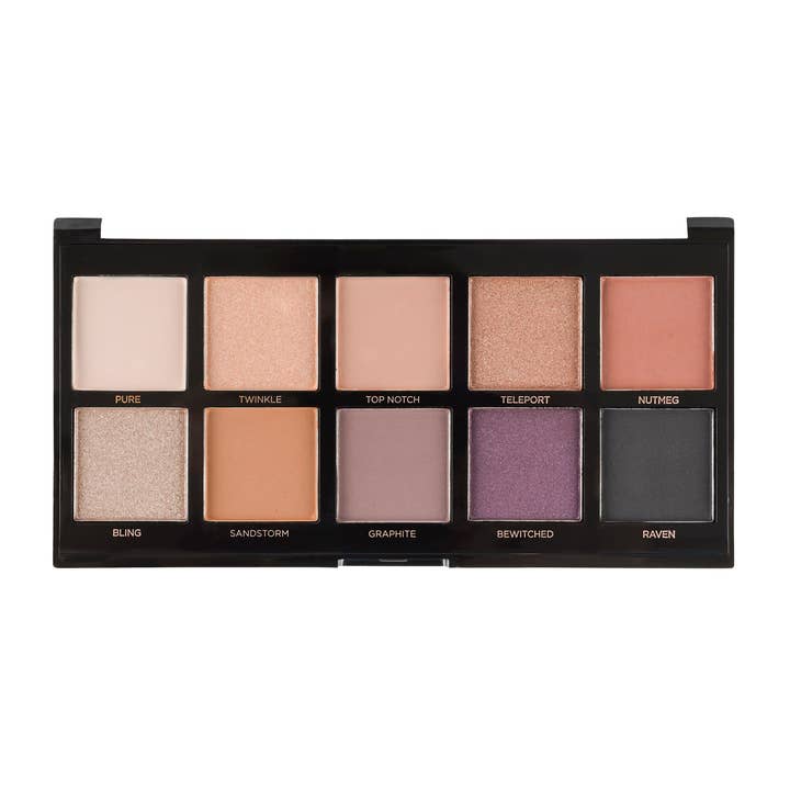 Profusion Cosmetics UK - Wholesale Eyeshadow Palette - SMOKY | 10 SHADE EYESHADOW PALETTE