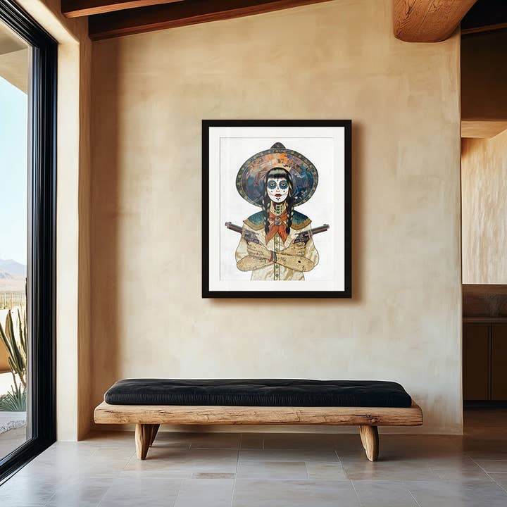 Woondecoratie | Dag van de Doden Muurkunst | FOOL'S GOLD voor wholesale door Dolan Geiman