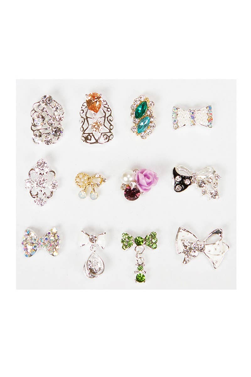 PINEAPPLE Beauty – Engroshandel Negledesign – OFFA Ona1031x Nail Dekoration Charms - 12pc1