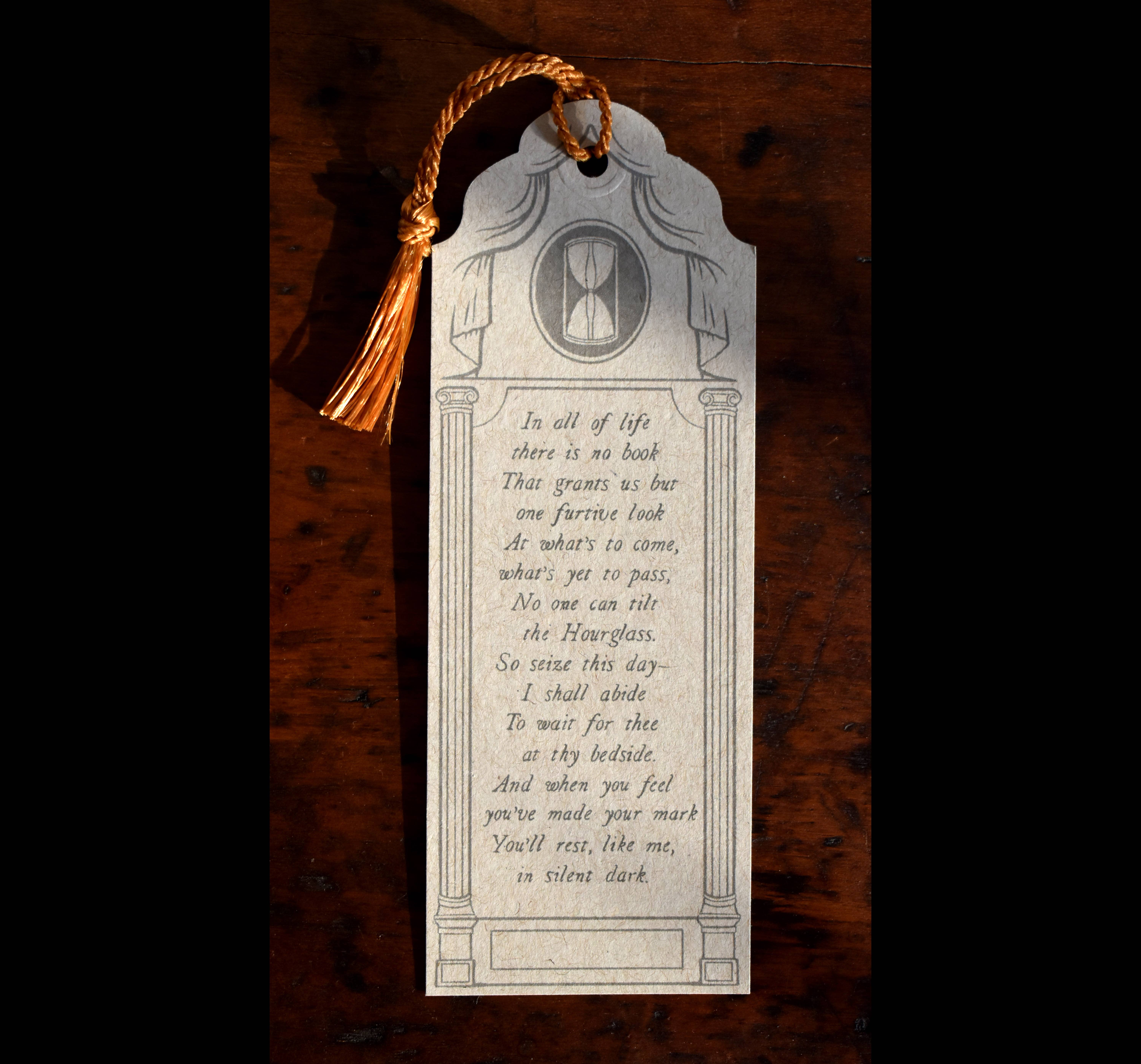 Punched Tin Press - Wholesale Bookmark - Gravestone Bookmarks7