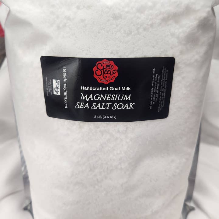 Steele Family Farm - Wholesale Bath Salts - Magnesium Sea Salt Soak- BULK