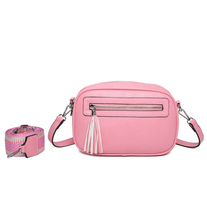 Ellas Trading – wholesale Crossbody bag – Women's – Urban Charm Tassel Ample Crossbody Bag - RB240802