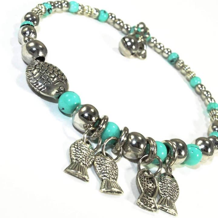 Blowfish & Buddies Bettelarmband für den Großhandel von Wild Lotus