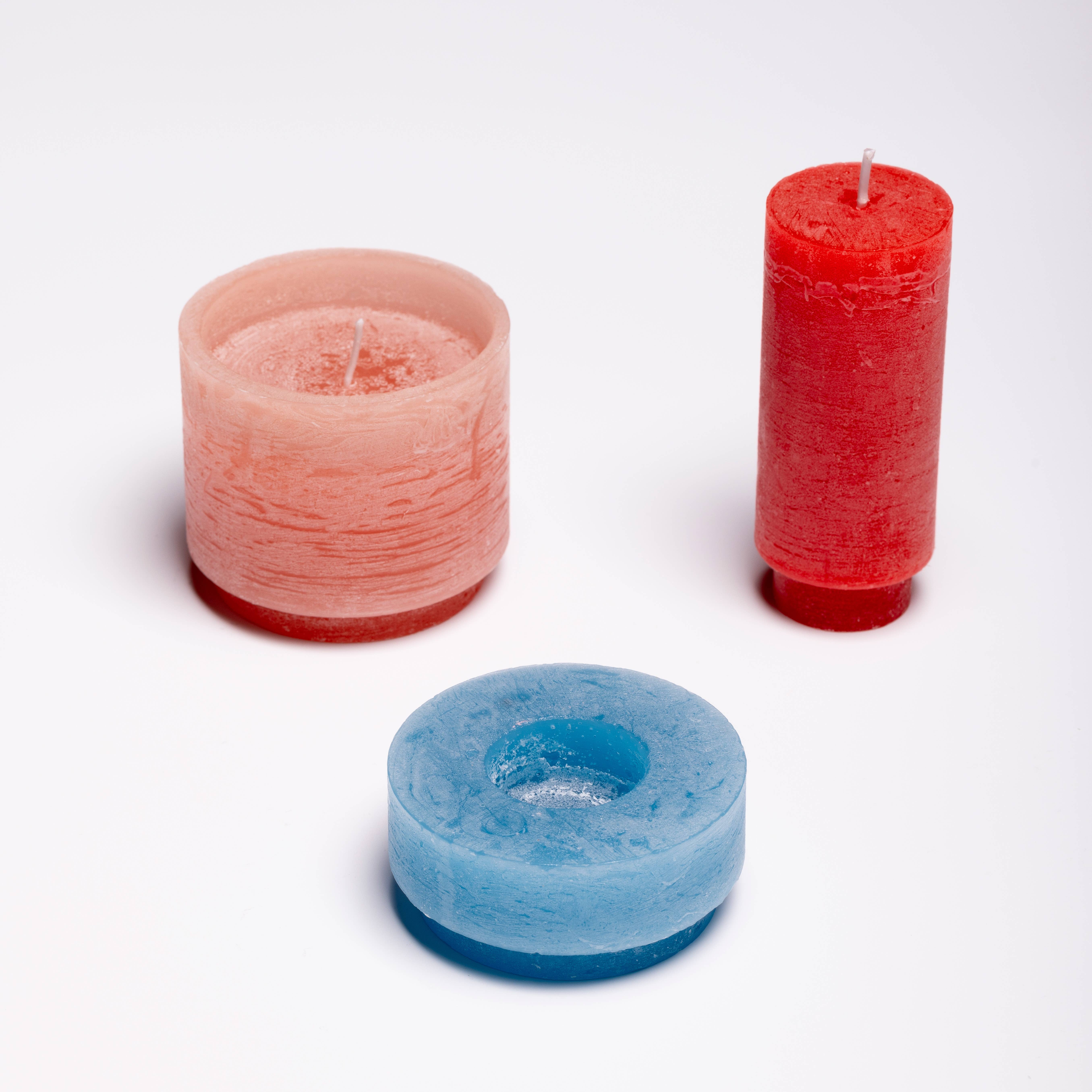 Stan Editions - Venta al por mayor Cirios pequeños - CANDL STACK 02-Rosa2