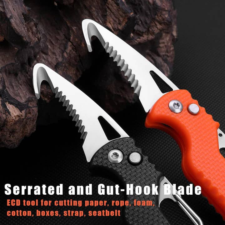 VIGOR - Wholesale Pocket Knife/Holder - EDC Pocket Folding Knife Keychain Knives, Box Seatbel4