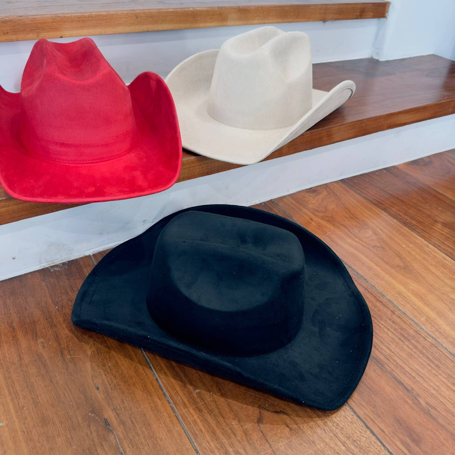 Bella Betty - Wholesale Cowboy Hat - Women's - VEGAN SUEDE CATTLEMAN COWBOY HAT6