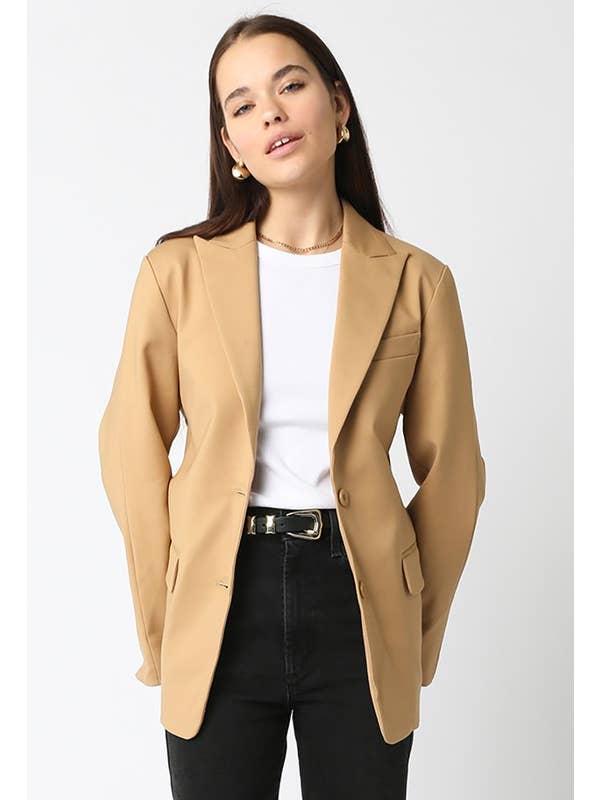 Olivaceous - Wholesale Blazer - Women's - Shelly Blazer5