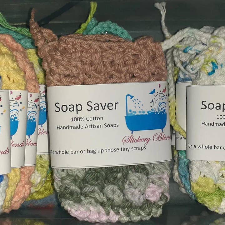 Saco protetor de sabão 100% algodão por atacado de Slickery Blends