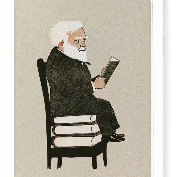ANDREW CARNEGIE READING (1902): Cartão de saudação de pintura por atacado de Ezen Trade