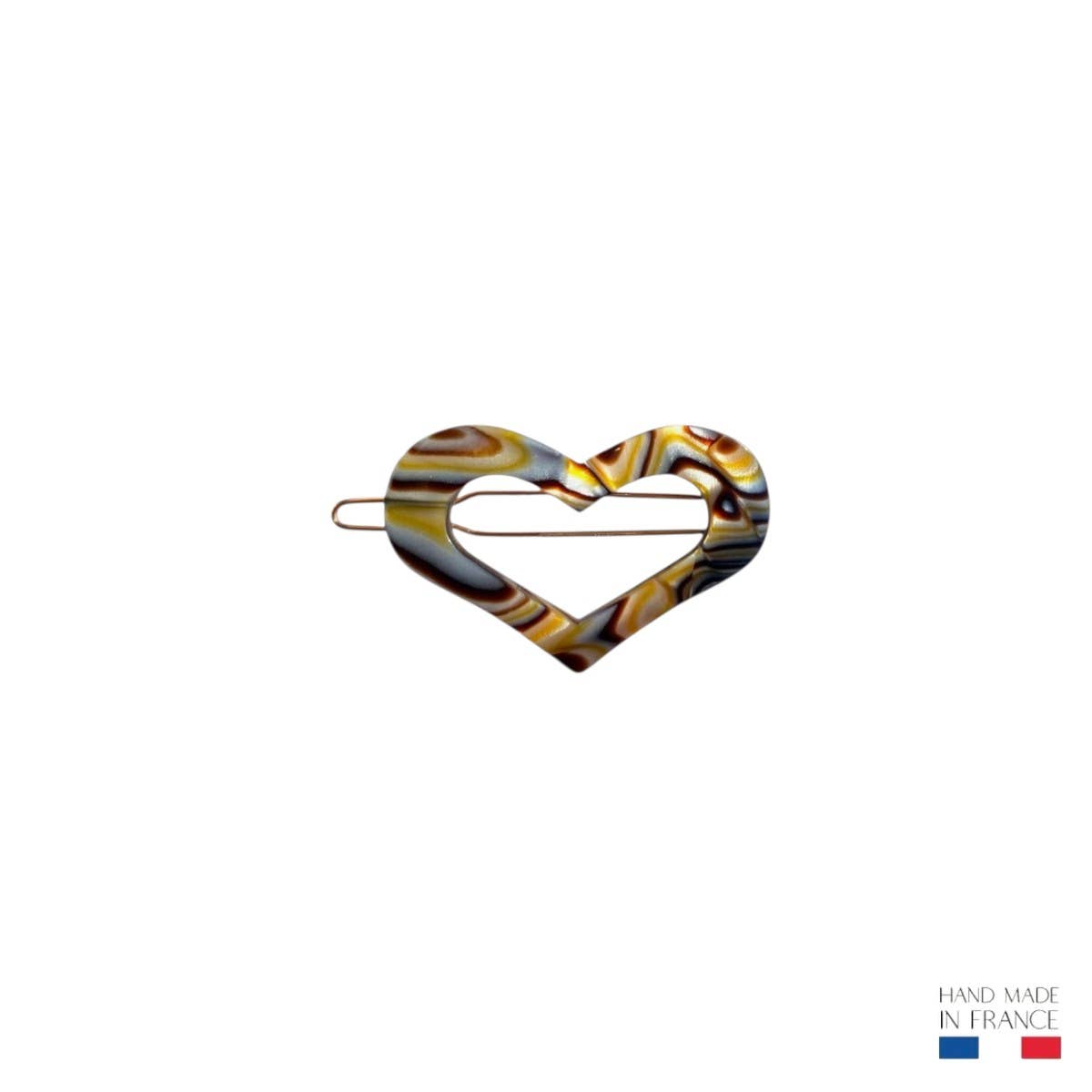 Pique et Pince - Vendita all'ingrosso Fermaglio per capelli - Donna - Fermaglio per capelli Rosa - Fatto a mano in Francia3