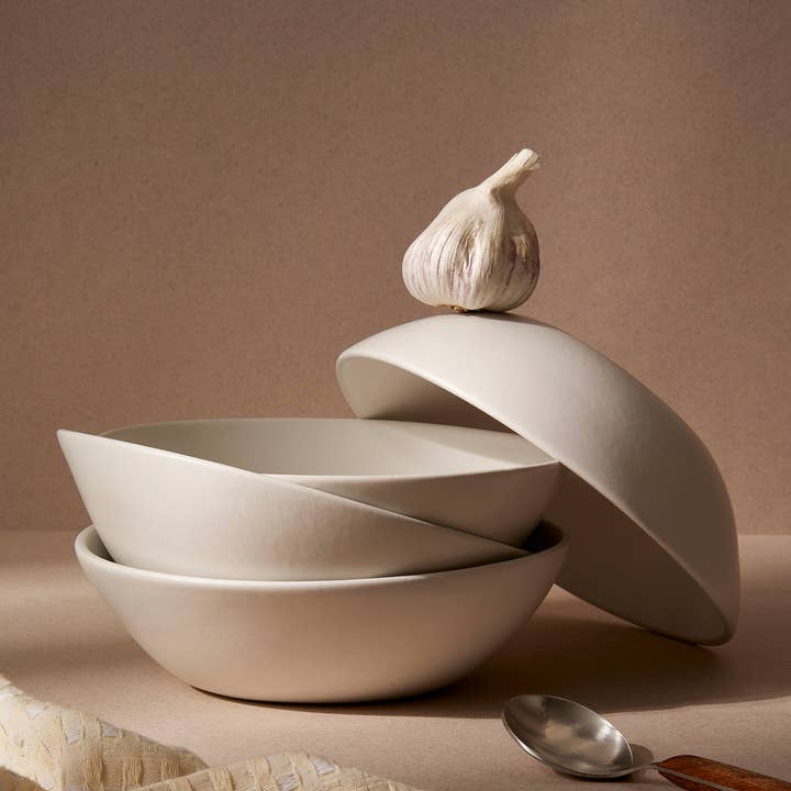 GHARYAN Stoneware & More - Venta al por mayor Tazón - Plato sopero de gres | Dadasi 7.9"
