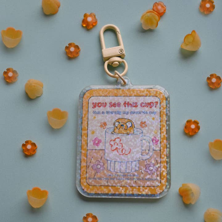 Jake’s Favorite Mug Keychain for wholesale by Tiny Made