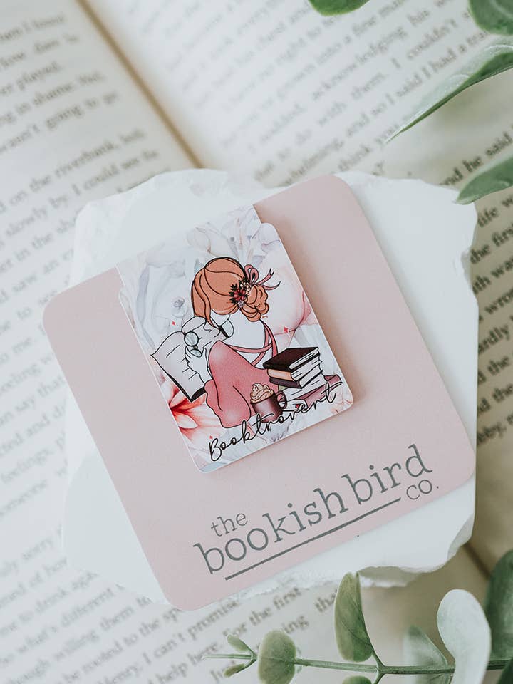 Bogtrovert Magnetisk bogmærke for engroshandel hos The Bookish Bird Co.