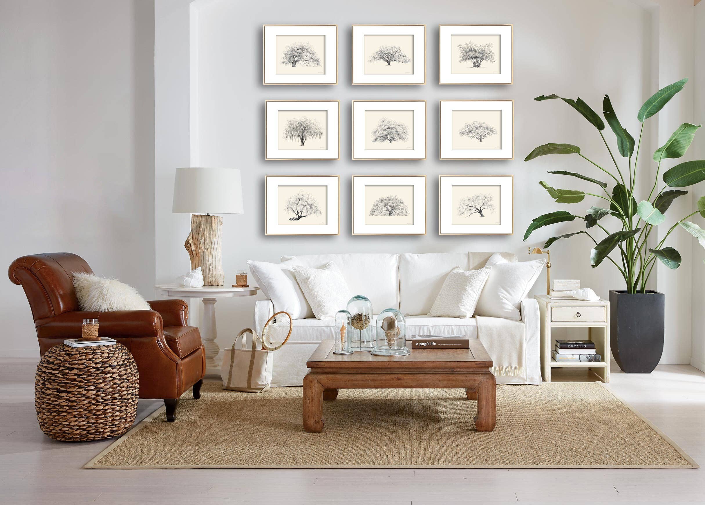 Fly Young Studio - Wholesale Art Print - Hunter Oak Tree - Southern Live Oak Tree Signed Art Print7