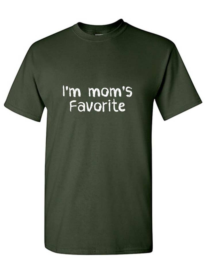 Feelin Good Tees - Wholesale Screen Printed T-Shirt - Women's - I'm Mom's Favorite.5