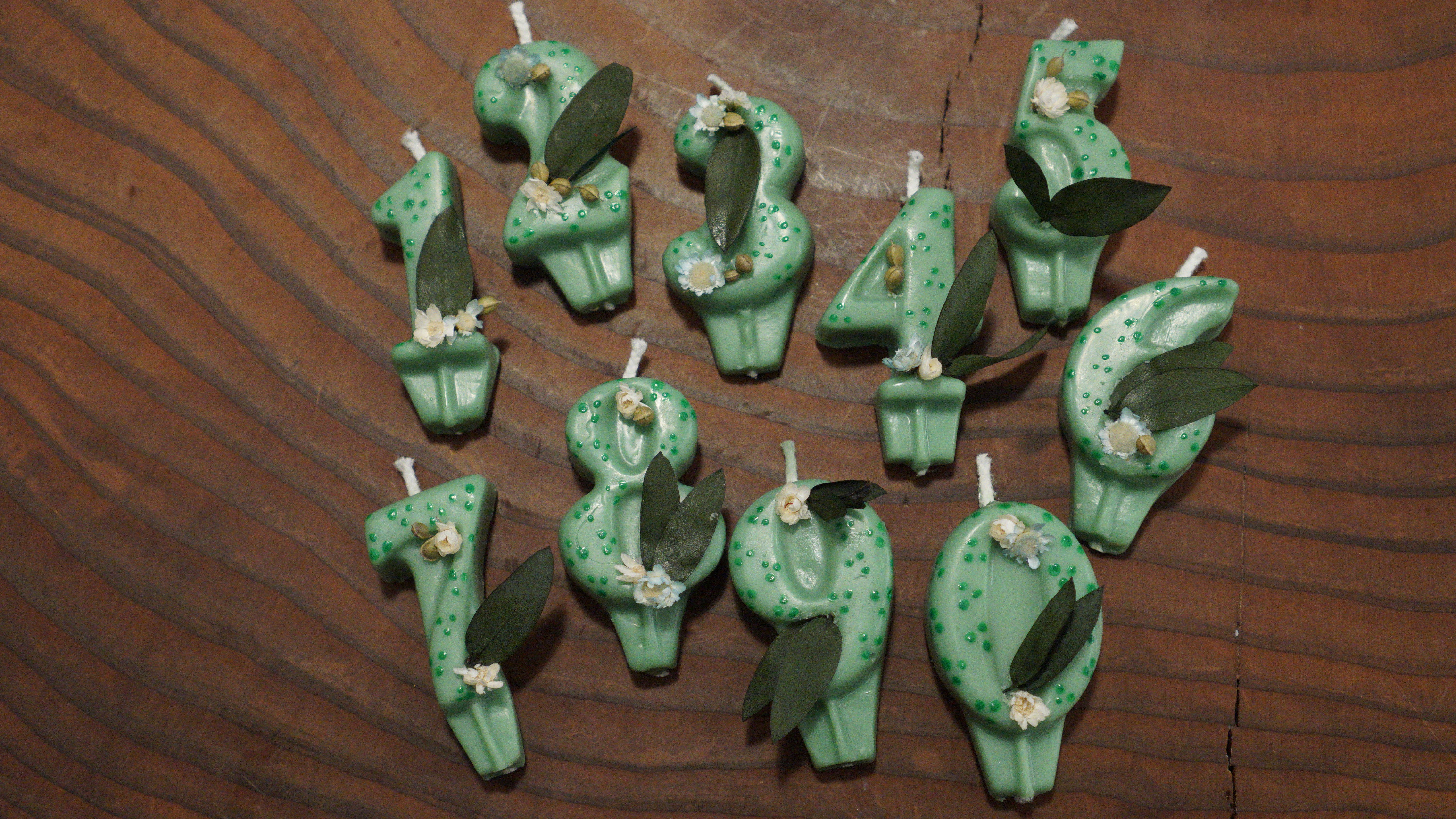 FESTINA LENTE MILANO - Wholesale Cake Candle - Decorated Birthday Candles10