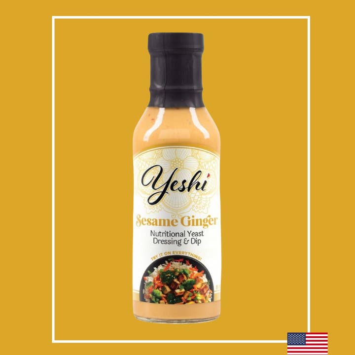 Vinaigrette Yeshi au sésame et au gingembre (pour le marché américain) pour la vente par Yeshi Foods Inc