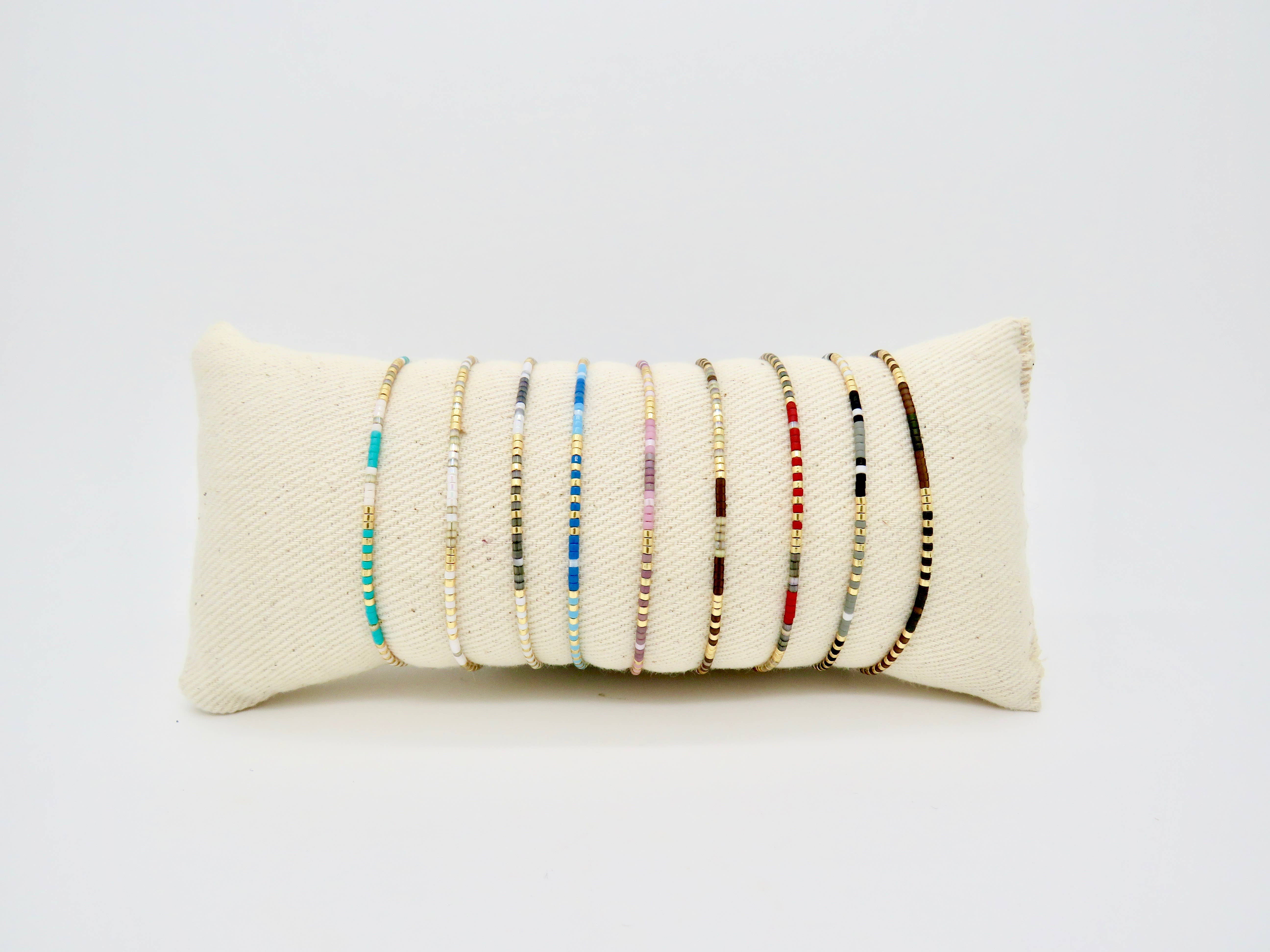 Rosamariposa – Pulseira de missangas por atacado – Pulseira Ibiza - 9 opções1