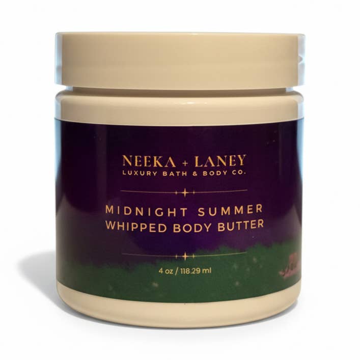 NEEKA + LANEY WHIPPED SHEA BUTTER MIDNIGHT SUMMER 4oz for wholesale by NEEKA + LANEY