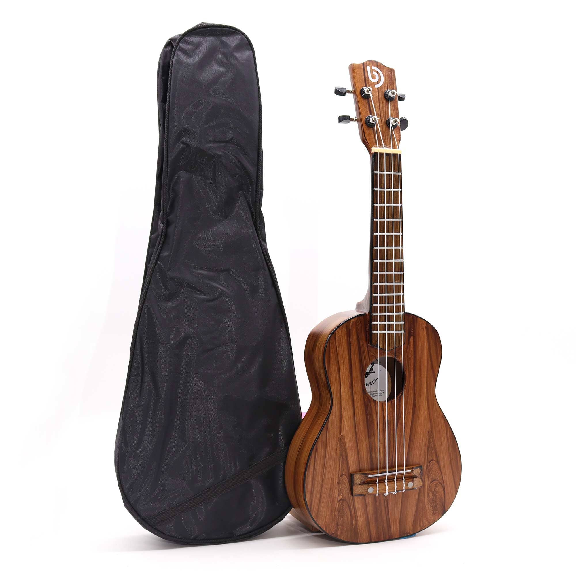 AW Artisan – Instrumento musical por atacado – Ukulele Artesanal com 4 Cordas – Acabamento Natural Clássico1
