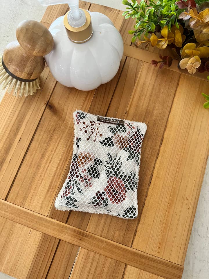 Mauve blomster UnSponge for engroshandel hos Lavishly Vintage