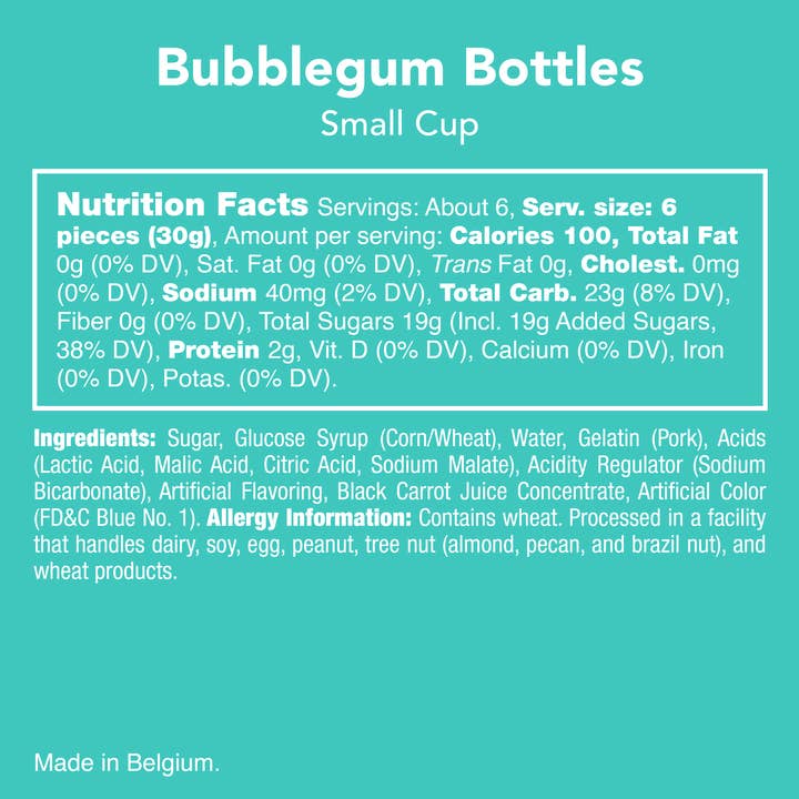 Candy Club - Wholesale Gummy - Sour Bubblegum Bottles