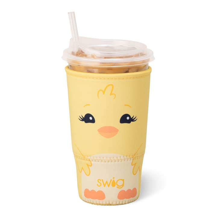 Spring Chick Iced Cup Coolie (Large) for wholesale by Swig Life