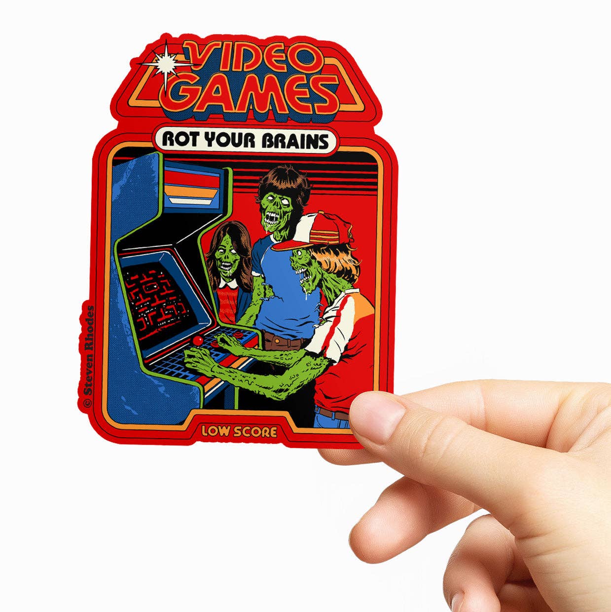 Hybris Production AB - Wholesale Sticker - Steven Rhodes - Videogames Stickers1