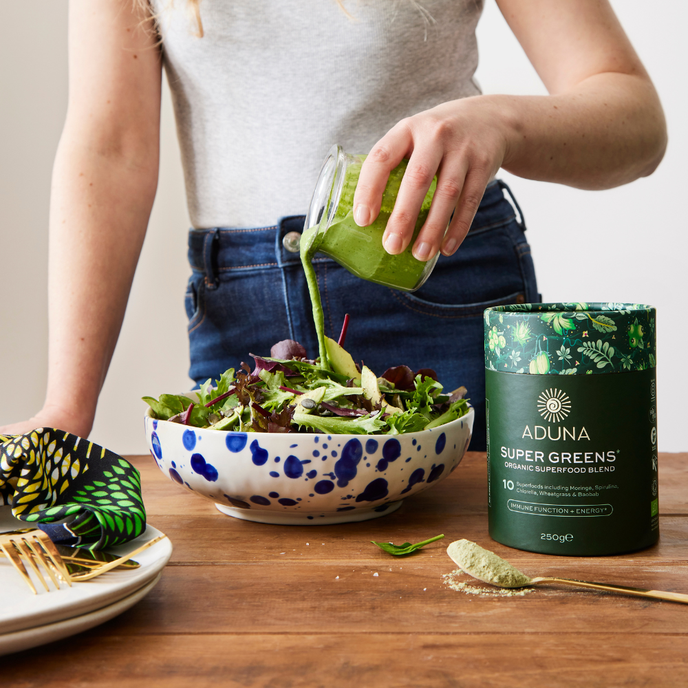 Aduna Superfoods - Wholesale Protein/Superfood Powder - Super Greens Superfood Blend | Immunity & Energy | 275g4