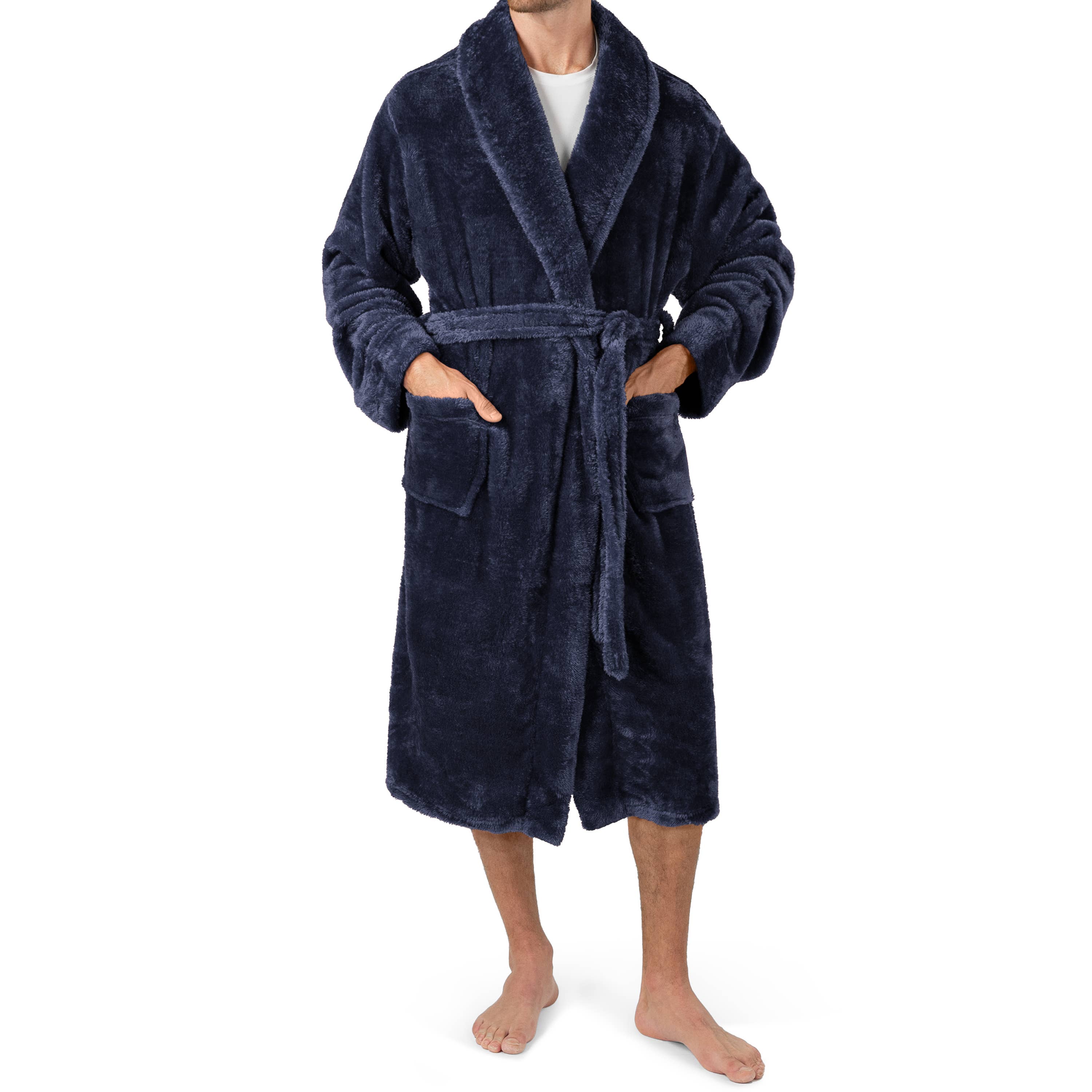 Pavilia - Wholesale Robe - Men's - Men's Sherpa Fluffy Robe58