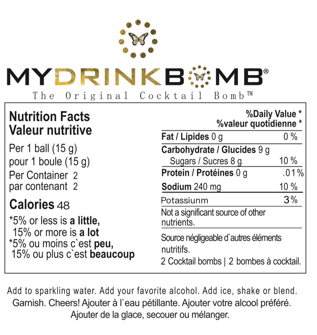 My Drink Bomb - Wholesale Cocktail Mix/Syrup - 2 Pack Cocktail Drink Bomb™ Mix Pack4