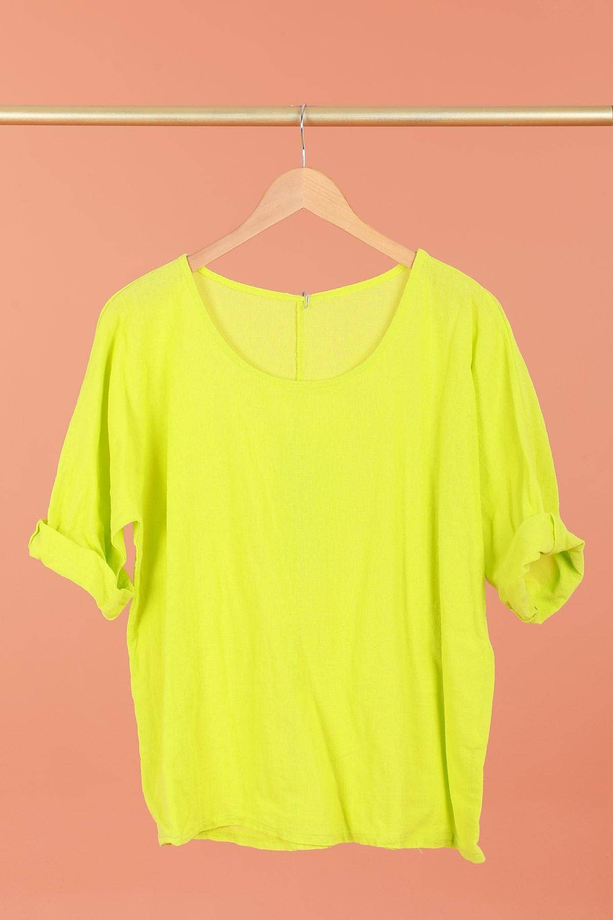 la maison des fibres naturelles – wholesale T-shirt – women's – t-shirts 1101 + SIZE60%cotton 40%linen29