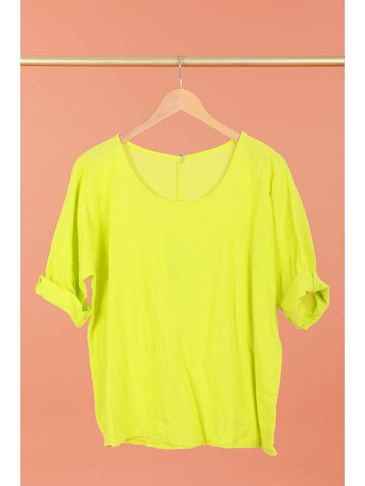 la maison des fibres naturelles – wholesale T-shirt – women's – t-shirts 1101 + SIZE60%cotton 40%linen29