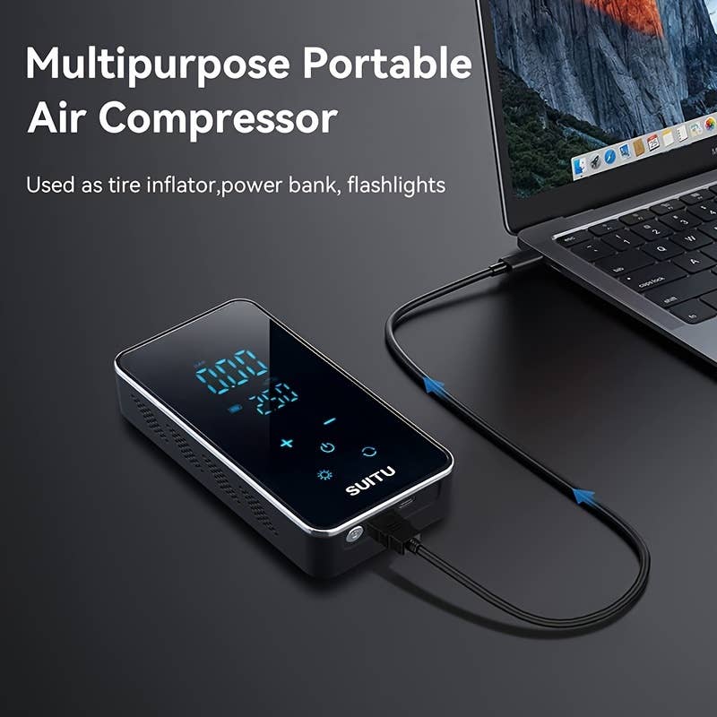 Shop Celino - Wholesale Portable Charger - Portable Air Compressor 150 PSI with Touch Screen - 18000mAh2