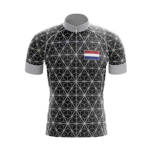 Netherlands Men's Cycling Jersey Bib Short Kit for wholesale on Faire4