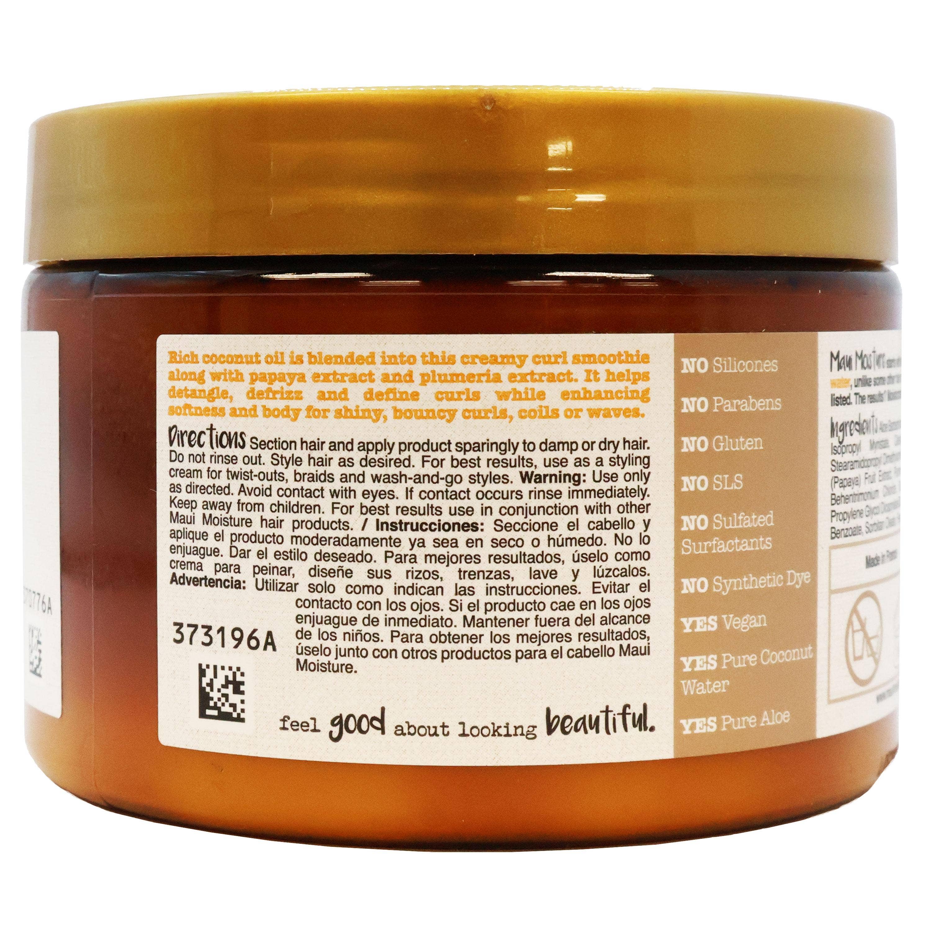 KT Supply - Vente Gel/mousse de coiffage - Maui Moisture Moisture Hair Care Curl Smoothie 12 oz.2