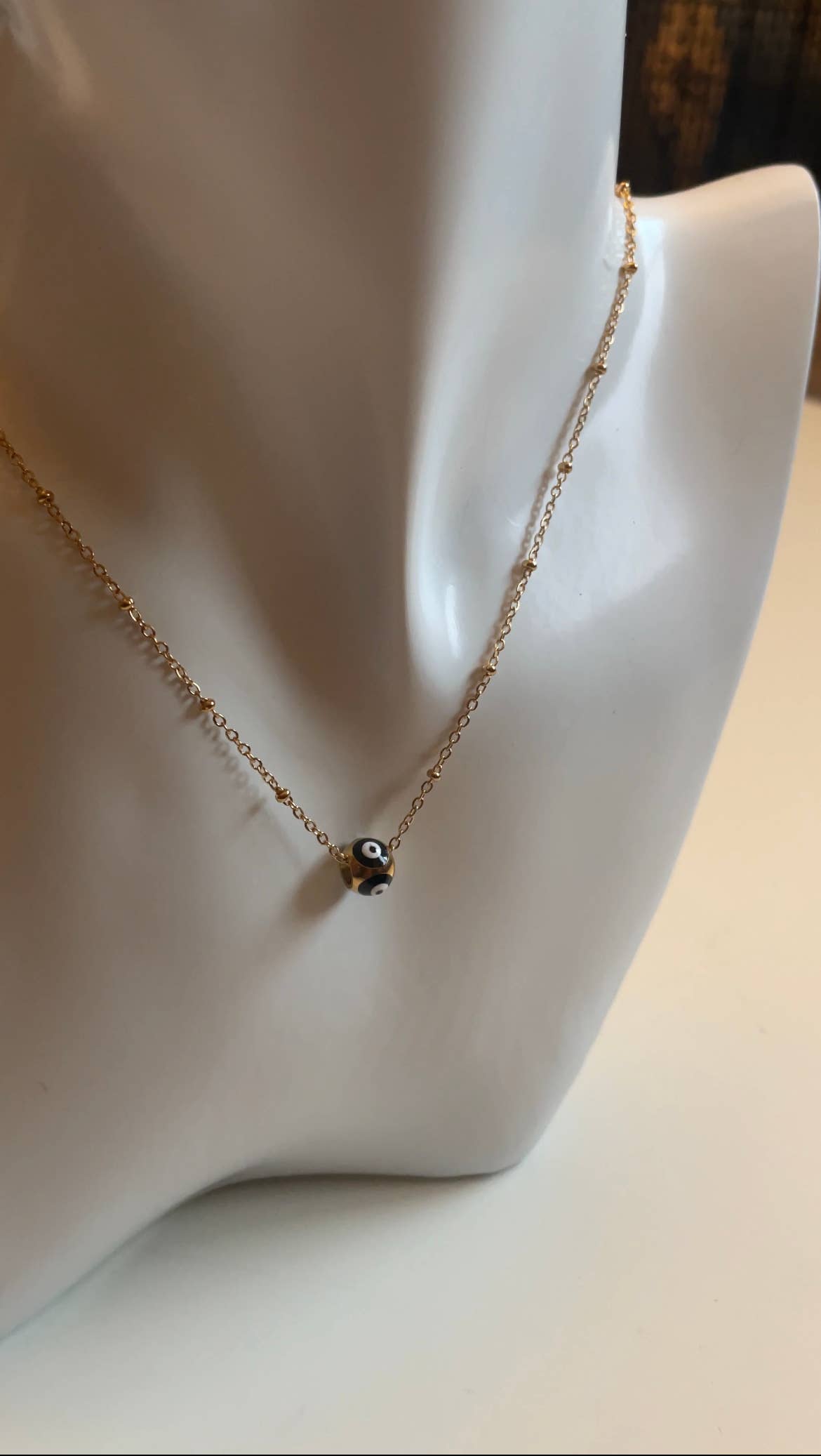 High Vibe Sentiments - Wholesale Pendant/Charm Necklace - Evil Eye Drop Necklace 0