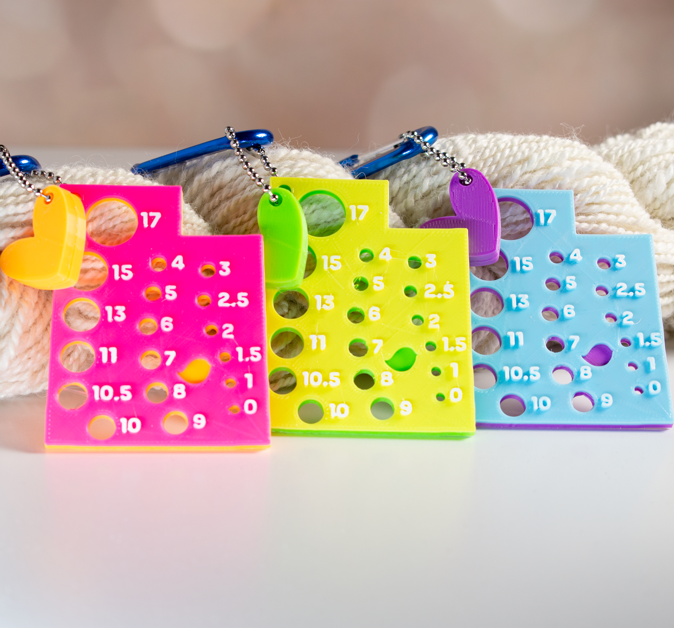 Blue Bird Makery - Vente Accessoire de tricot/crochet - Jauge d'aiguille Utah0