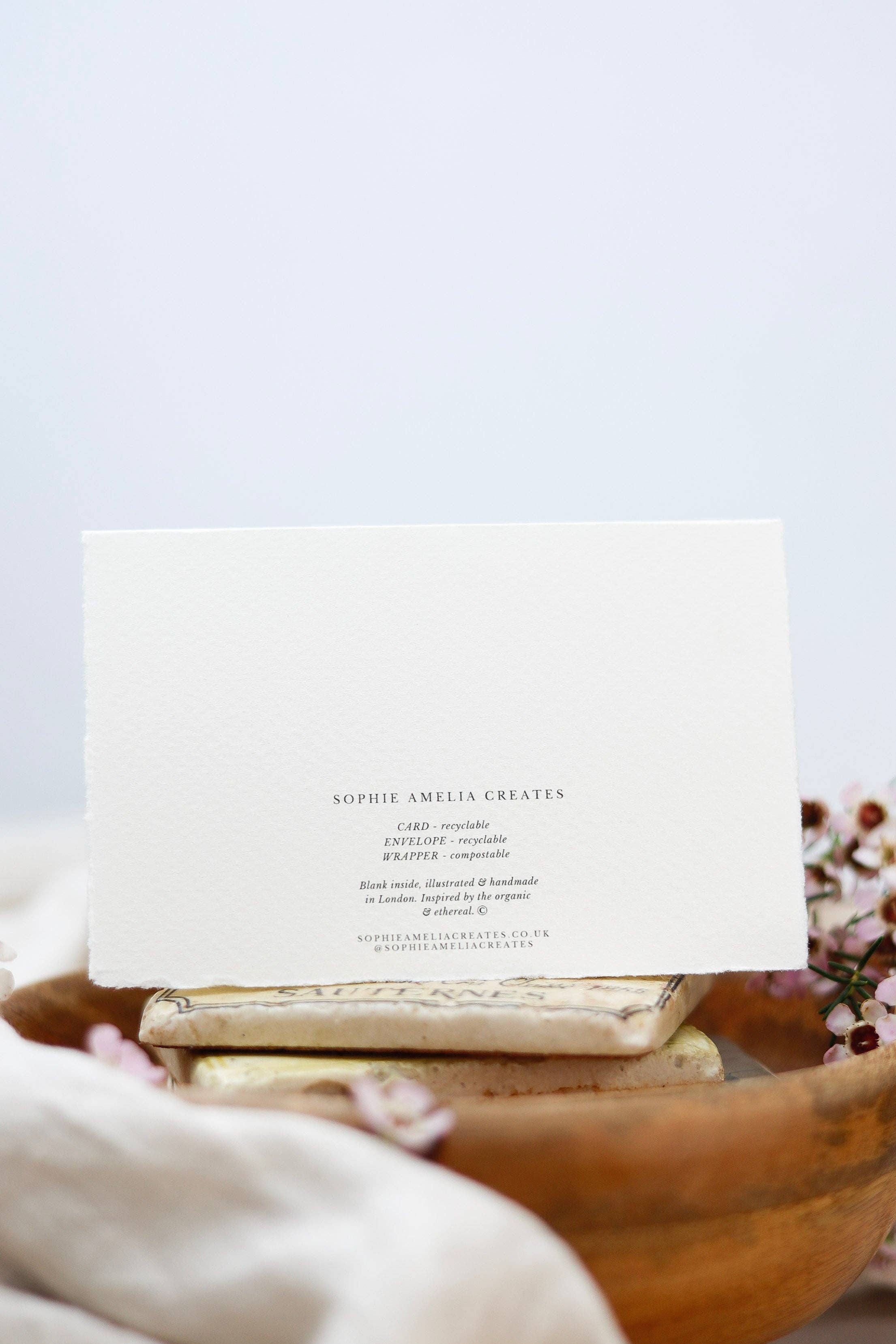 Sophie Amelia Creates - Wholesale Everyday Greeting Card - Ma Chérie - French inspired card1