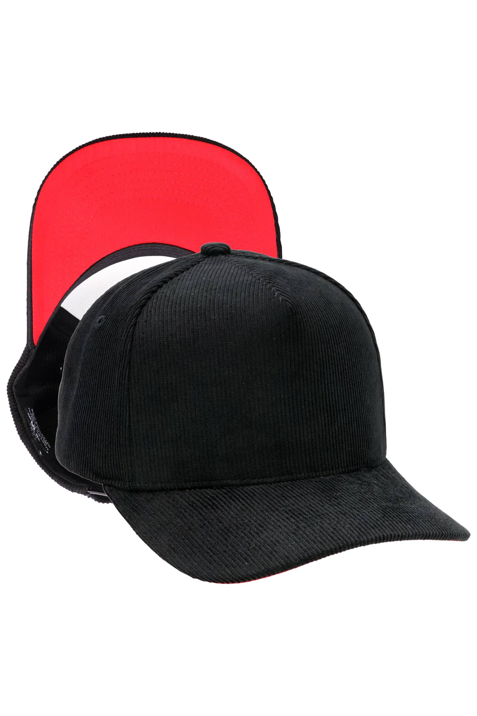Cap Zone - Wholesale Baseball Cap - Unisex - Premium Corduroy Solid Baseball Cap0