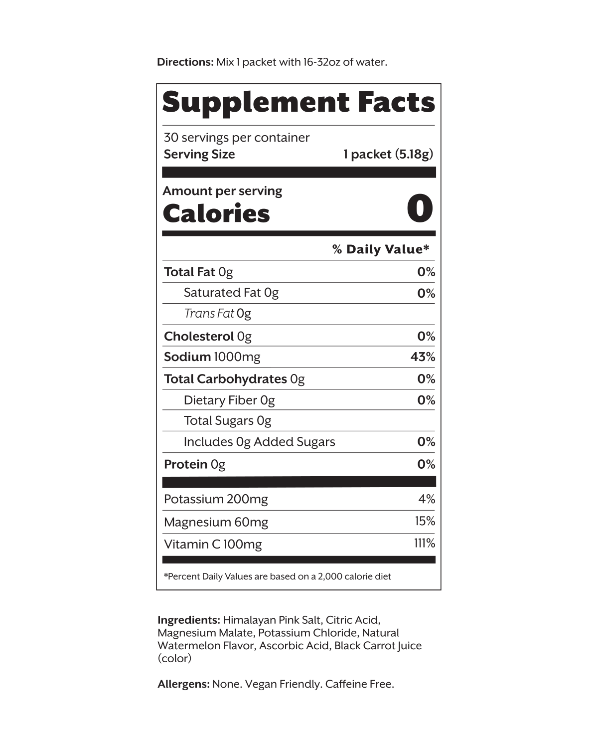 Promix - Wholesale Drink Mix - Salted Watermelon Electrolyte Drink Mix5