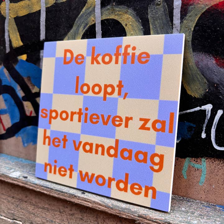 Forex azulejo 10x10cm - O café está a correr.. - #101030433 por atacado de Lourens Exclusive